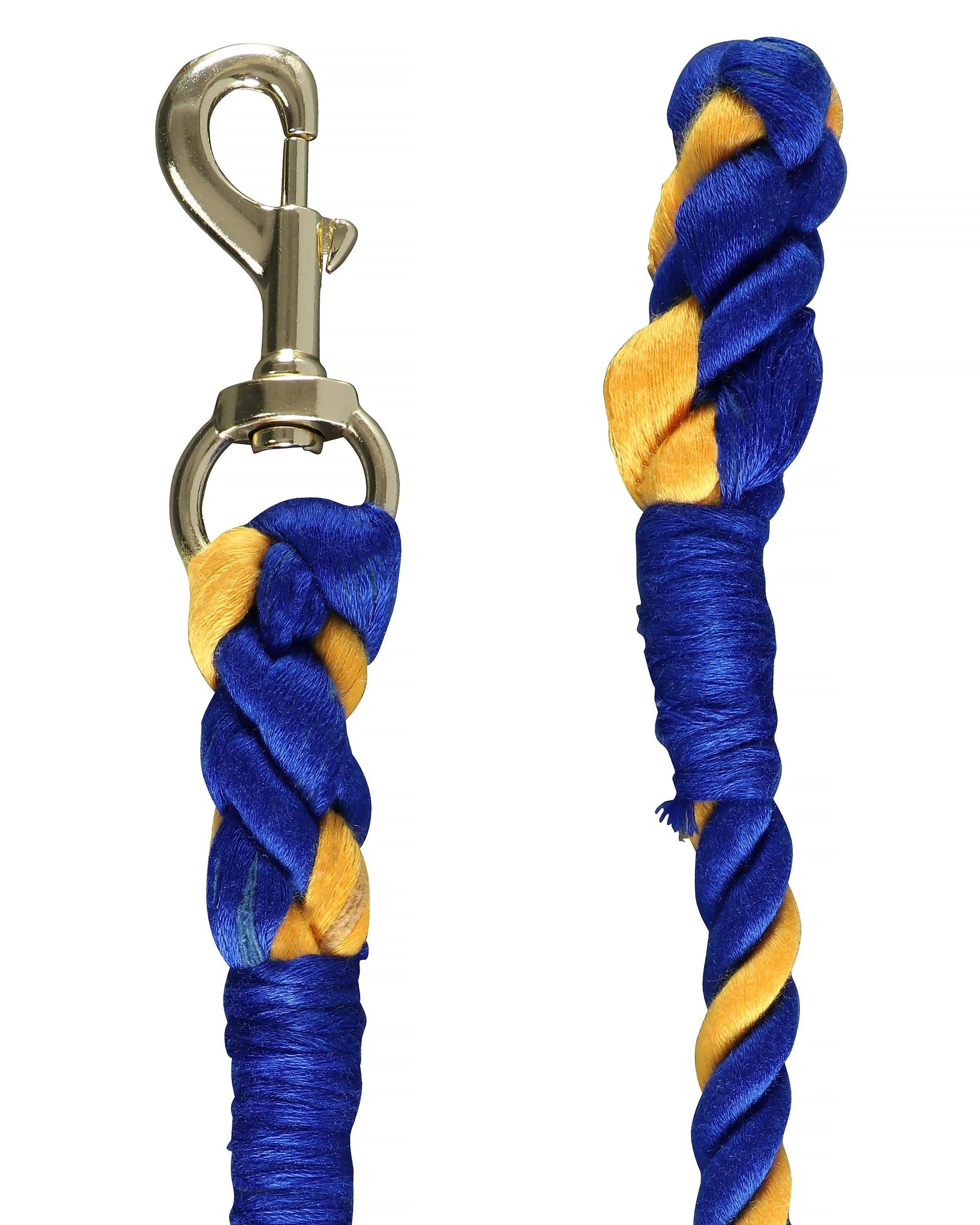 10' Two-Tone Cotton Lead Rope - 3/4 inch - Image 2