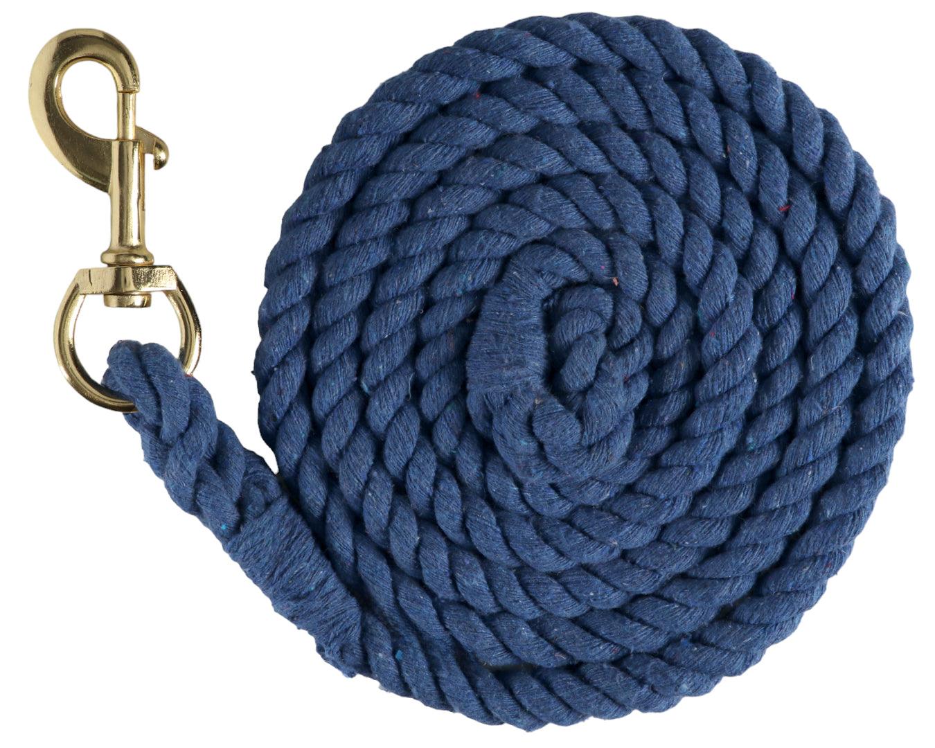 8' Polycotton Lead Rope - 5/8 inch - Image 4