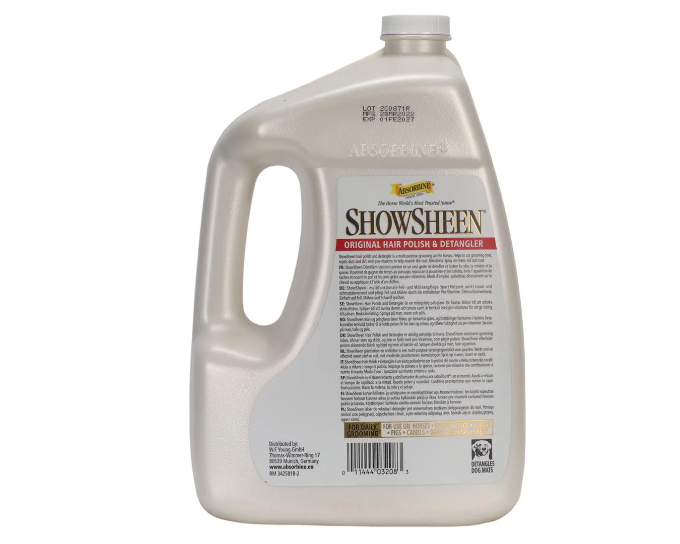 Absorbine ShowSheen® Hair Polish & Detangler - Image 6