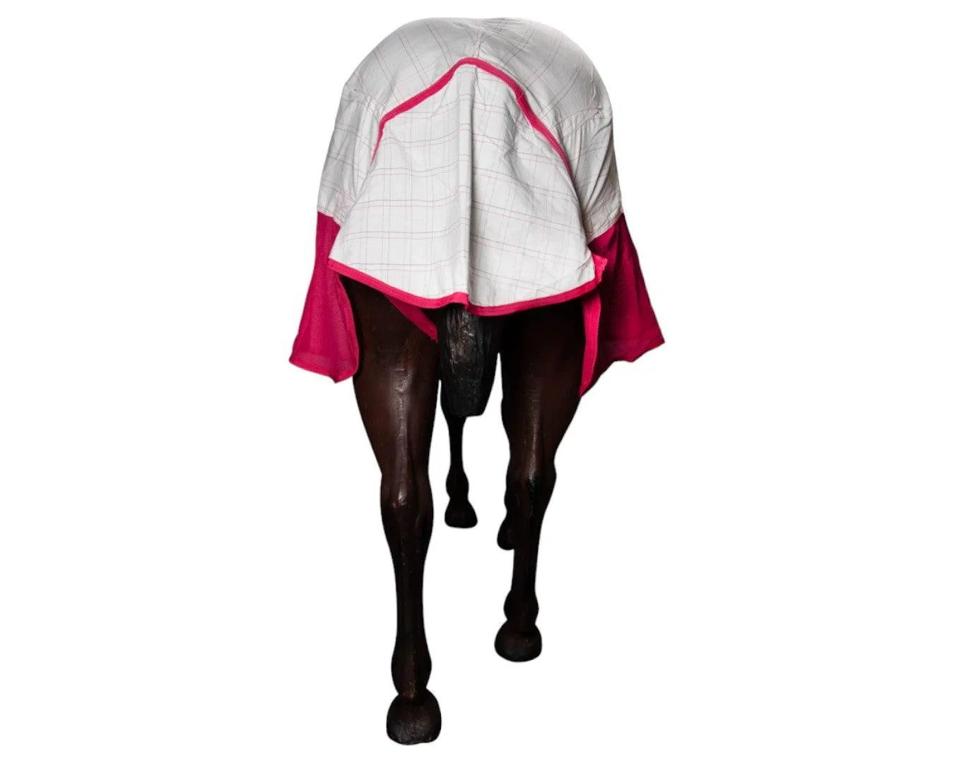 Kool Master Air Max Horse Rug Combo - White & Pink - Image 3