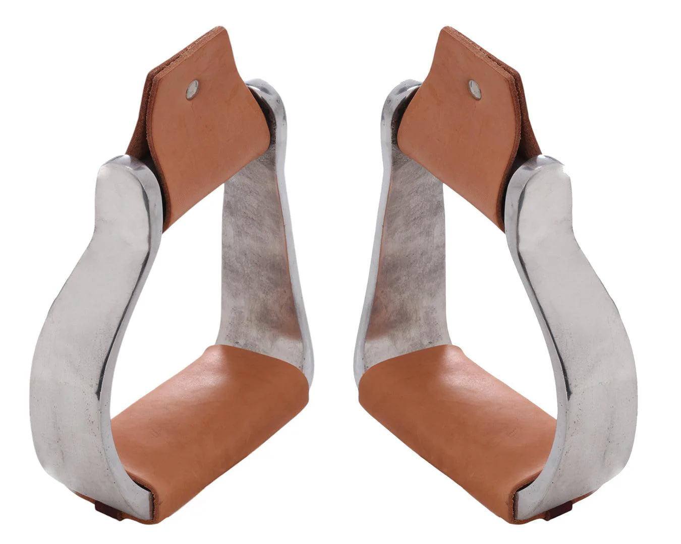 Aluminium Shaped Oxbows - w/Leather Treads - Image 2