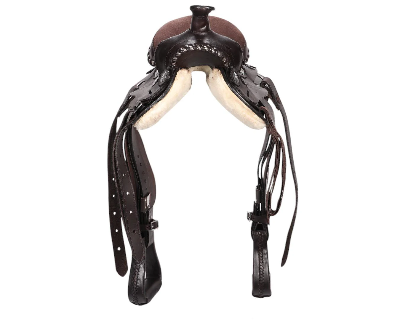 Argyle Pony Western Saddle 13" Seat - Image 3
