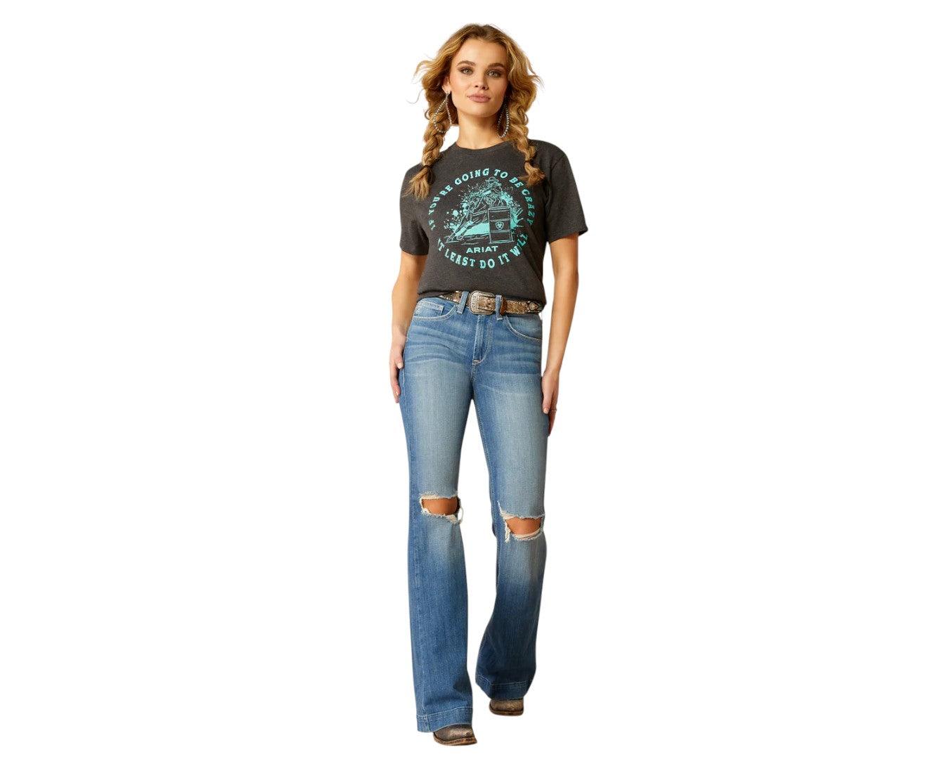Ariat Barrel Beauty Short Sleeve Tee - Image 3