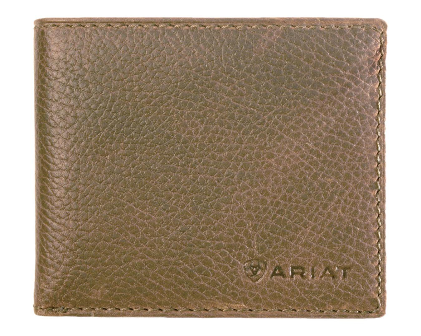 Ariat Bi-Fold Wallet - Distressed Brown