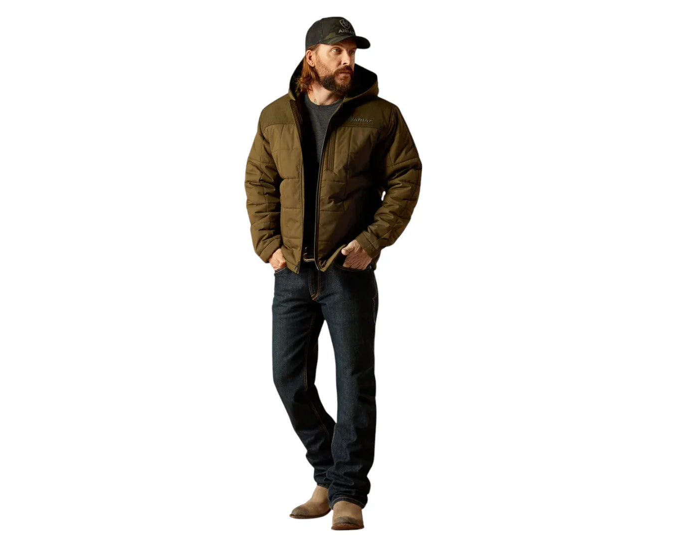 Ariat Crius Insulated Hooded Jacket - Image 2