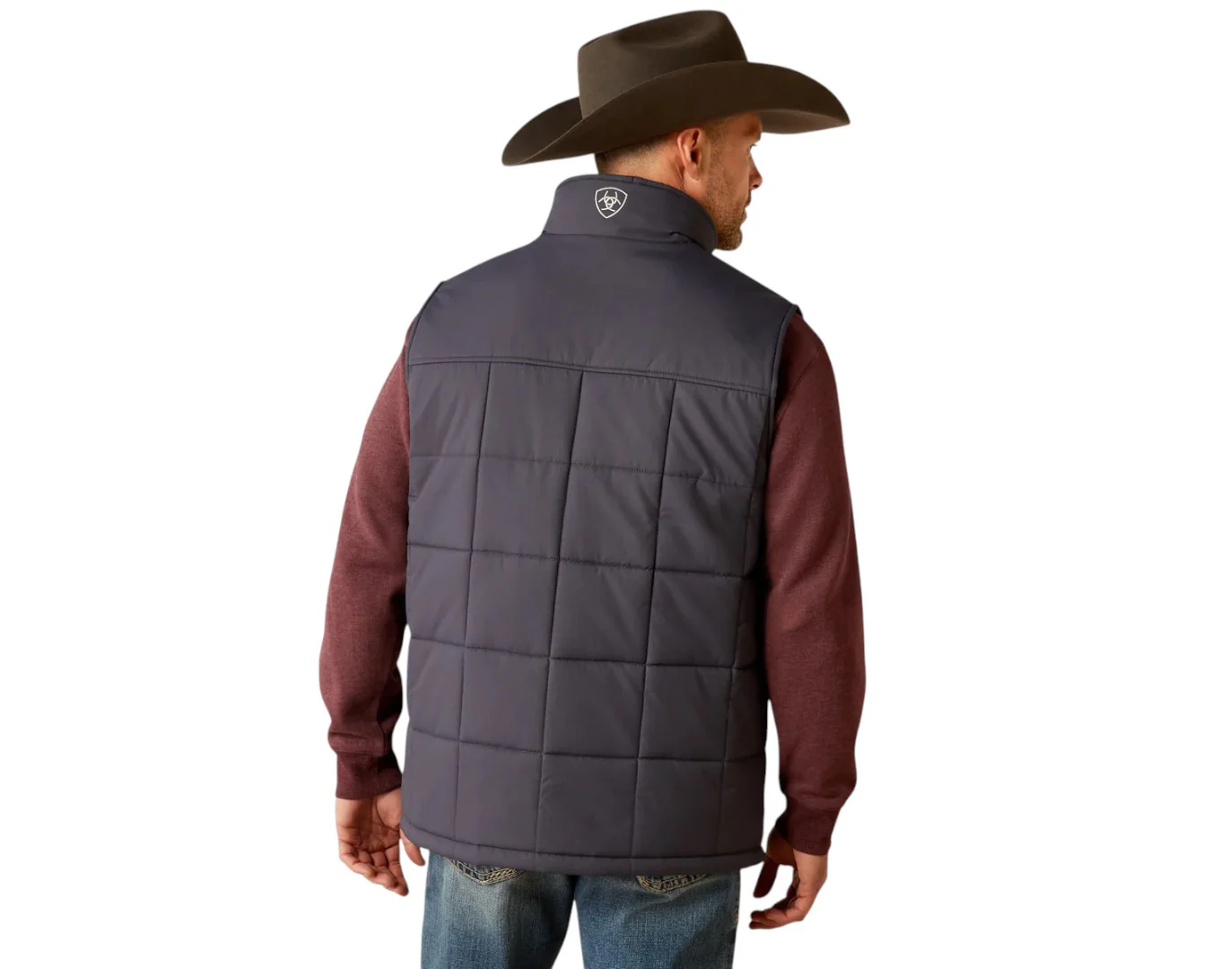 Ariat Crius Insulated Vest - Odyssey Grey - Image 3