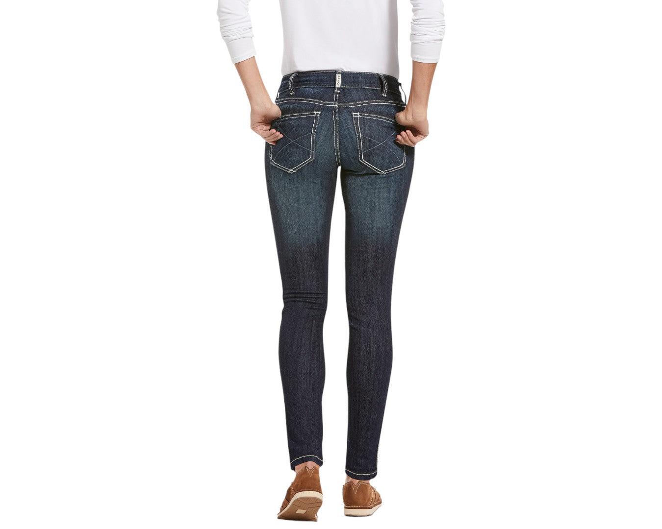 Ariat Ladies' Real Med Rise Skinny Jeans - Image 2