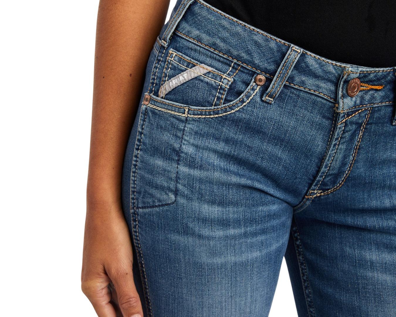 Ariat Ladies Rebar Riveter Boot Cut Jeans - Image 4