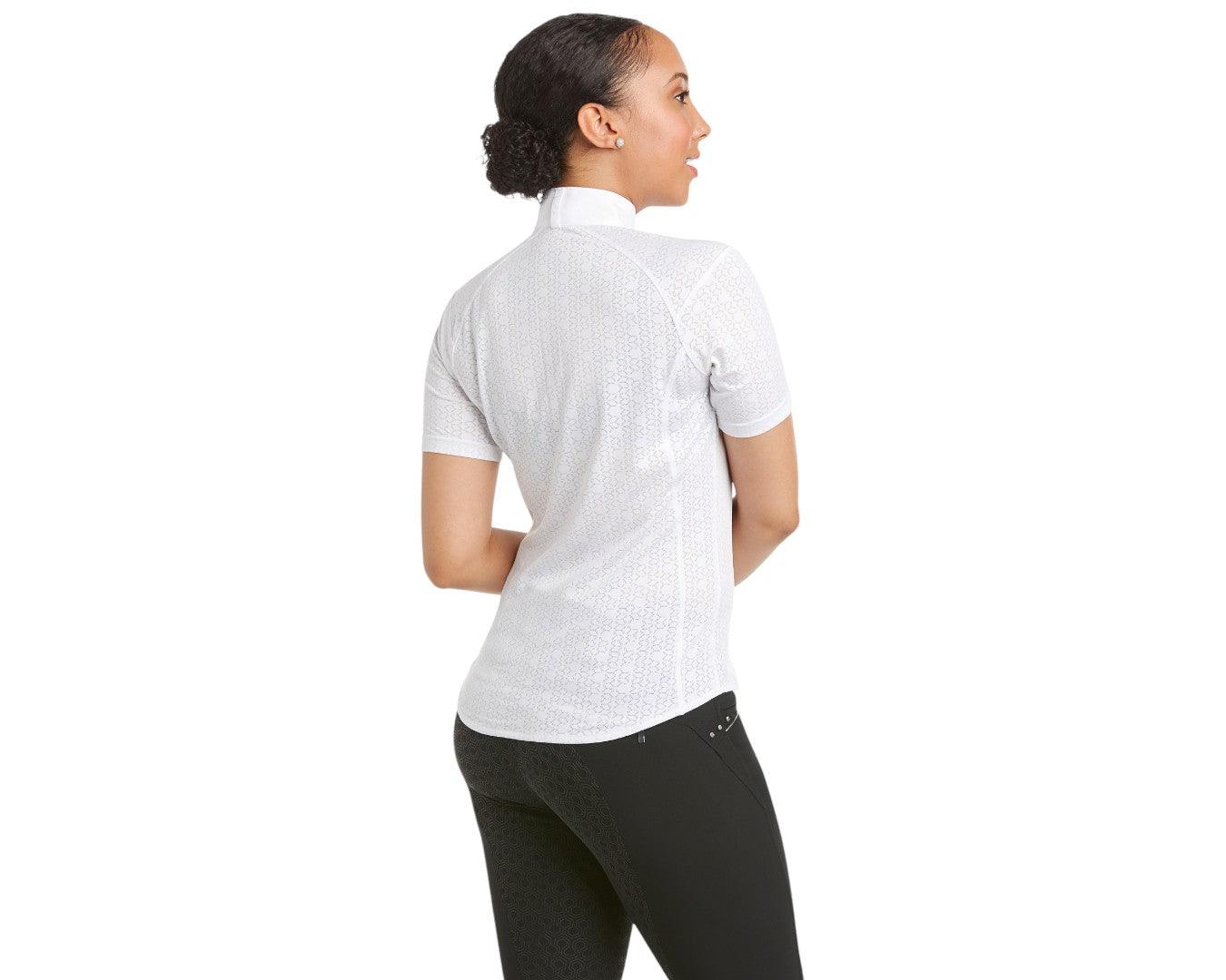 Ariat Ladies' Showstopper Show Shirt - White - Image 2