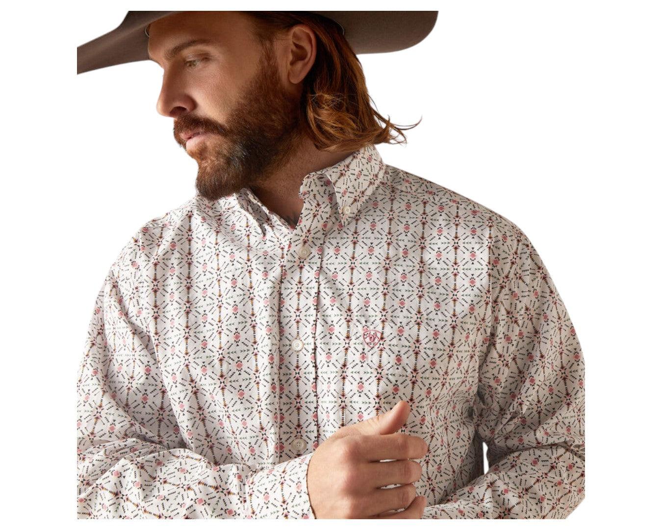 Ariat Mens Edgar Classic Fit Shirt - Image 4