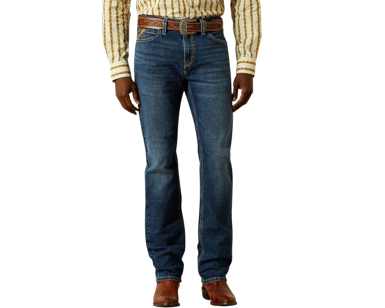 Ariat Men's M8 Modern Samuel Slim Jeans - Image 3