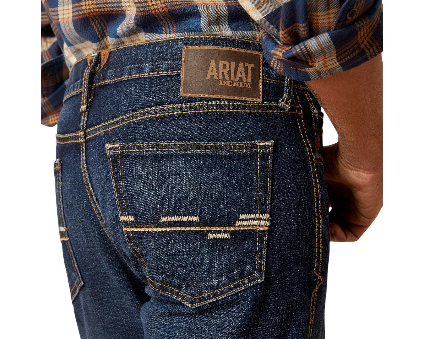 Ariat Men's M8 Modern Slim Stretch Reese Jeans - Image 5