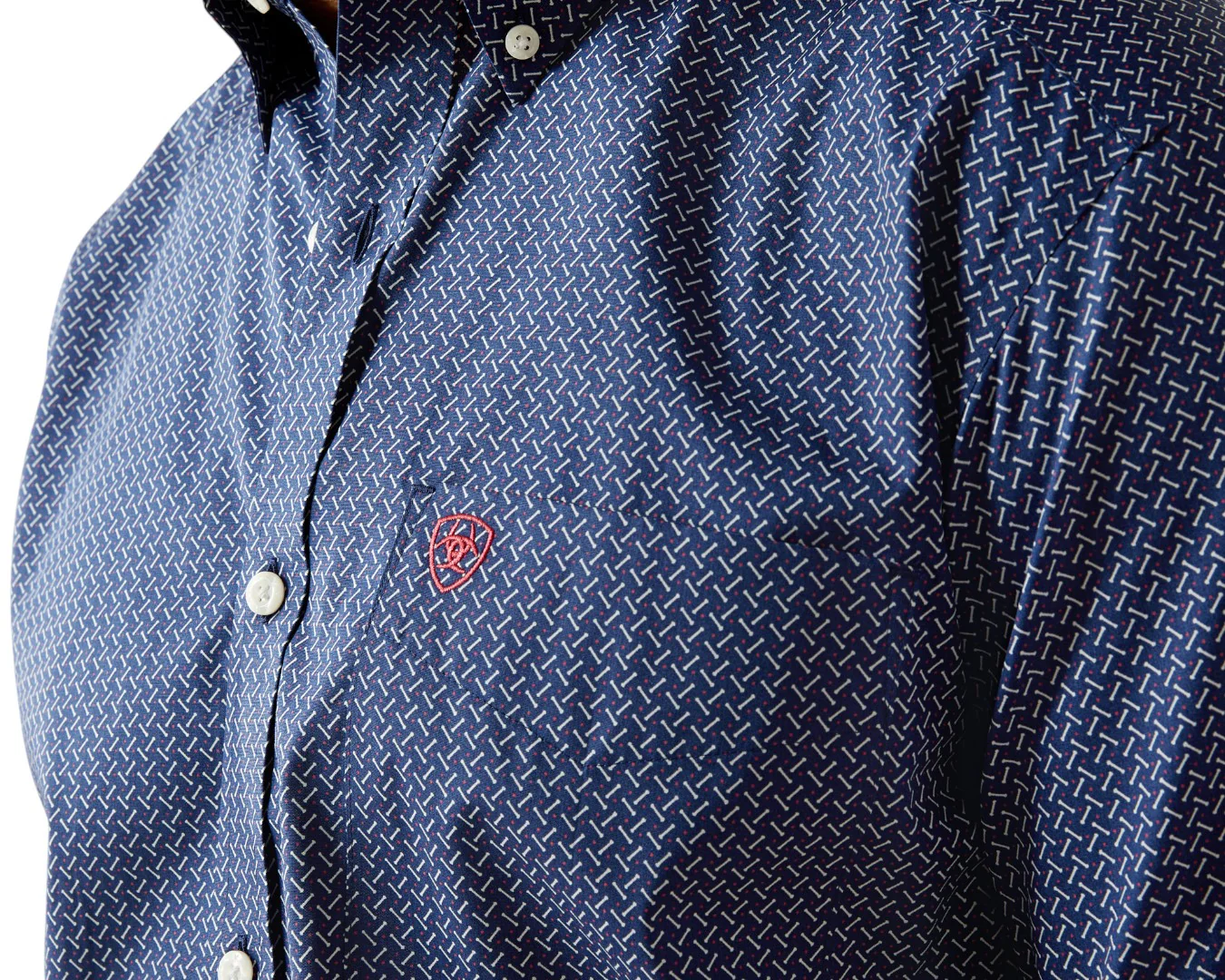 Ariat Men's Wrinkle Free Davis Shirt - Image 4