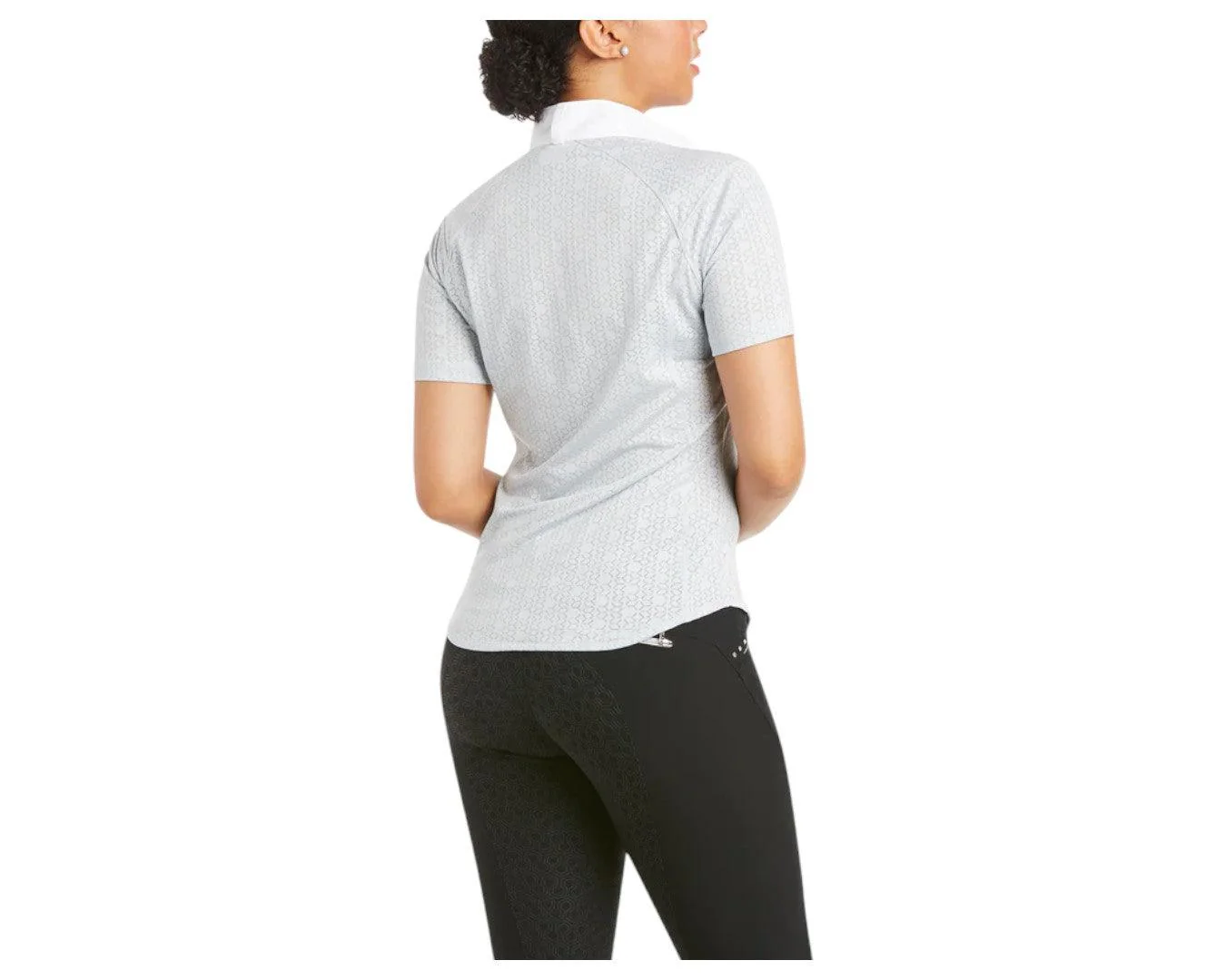 Ariat Womens Showstopper Shirt - Grey - Image 2