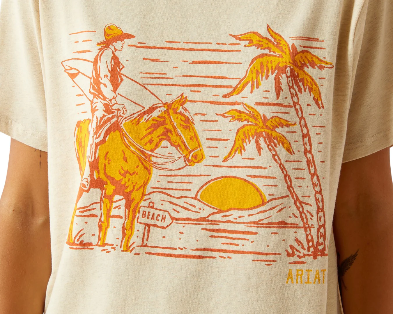 Ariat Women's Western Surfer T-Shirt - Image 4