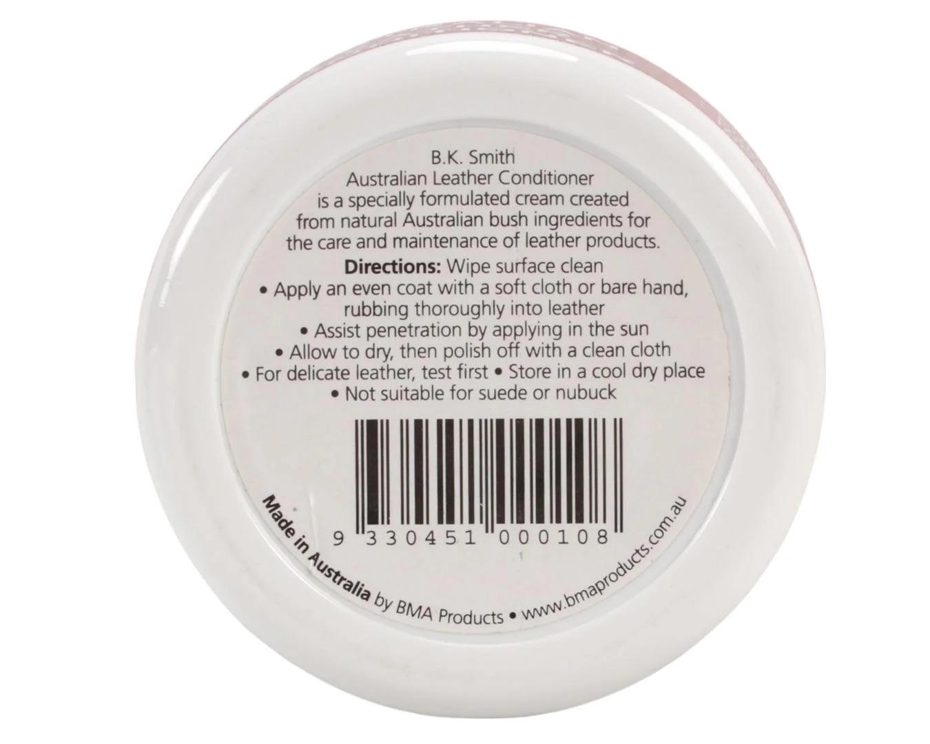 B.K.Smith Australian Leather Conditioner - Image 2