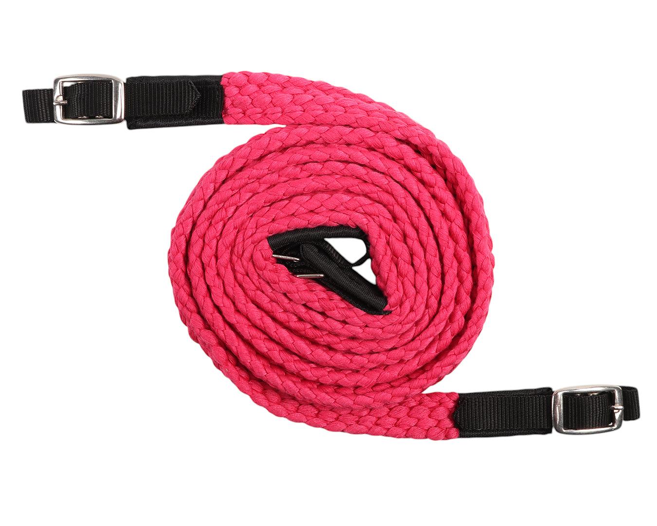 Bambino Soft Plaited Pony Reins - Image 6