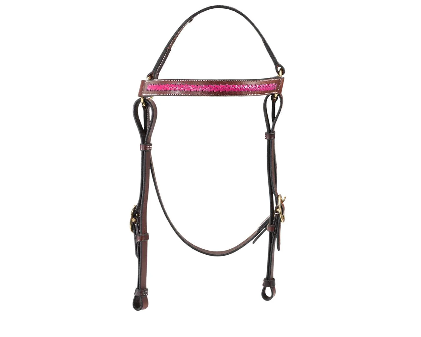 Fort Worth Barcoo Bridle Brown Leather - Image 7