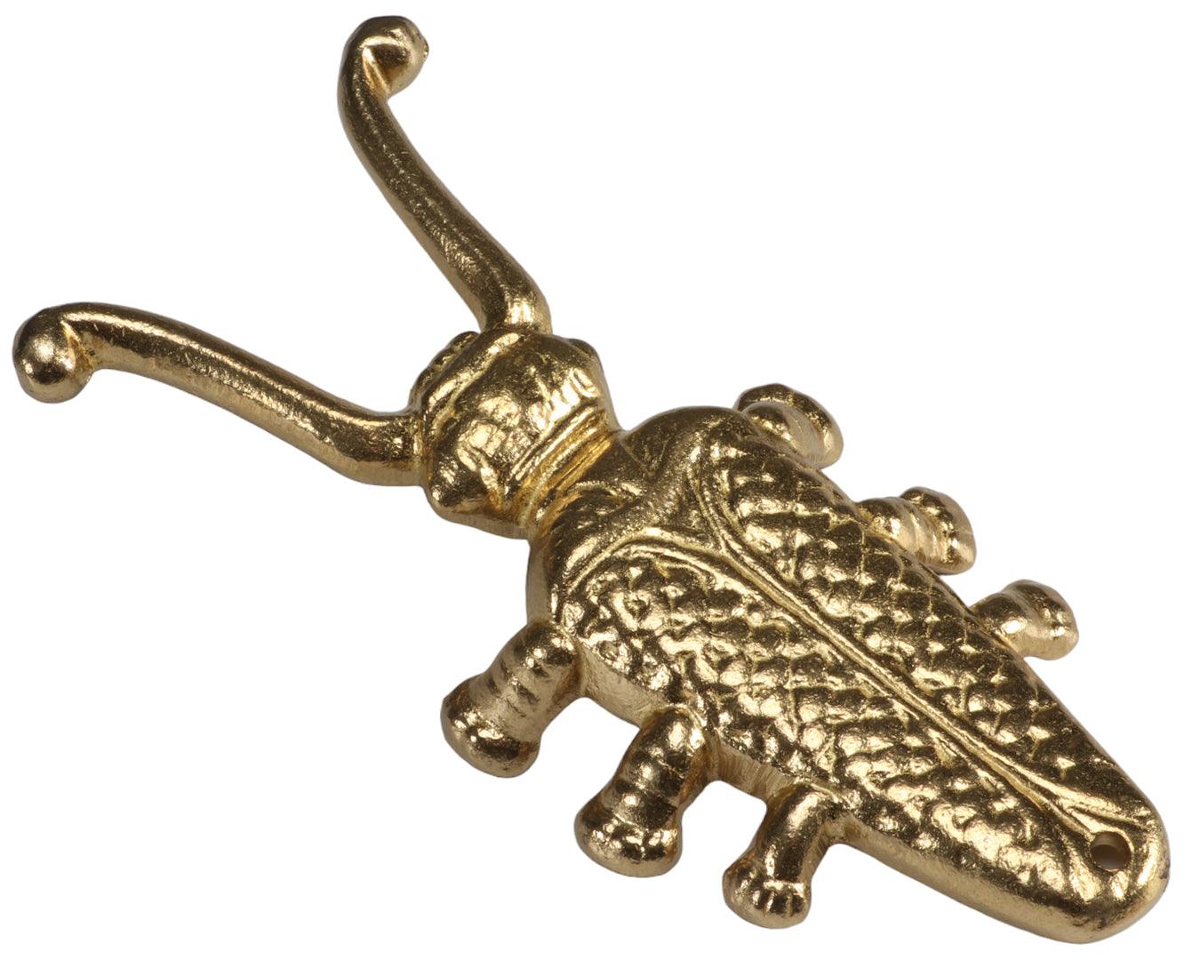 Beetle Boot Jack - Solid Brass