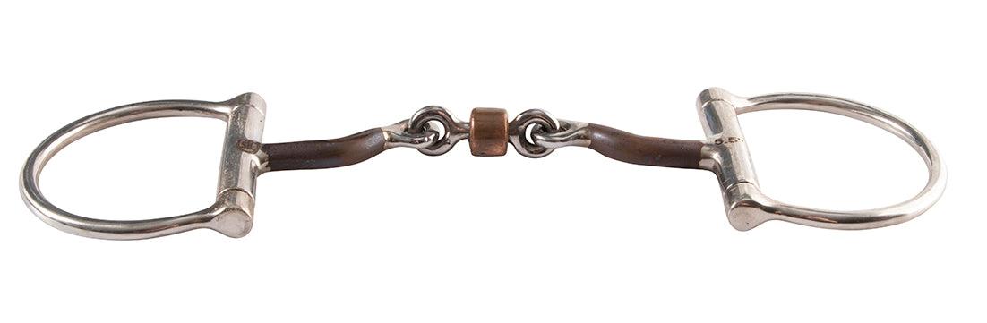 Blue Sweet Iron Link Bit with Copper Roller - Image 2