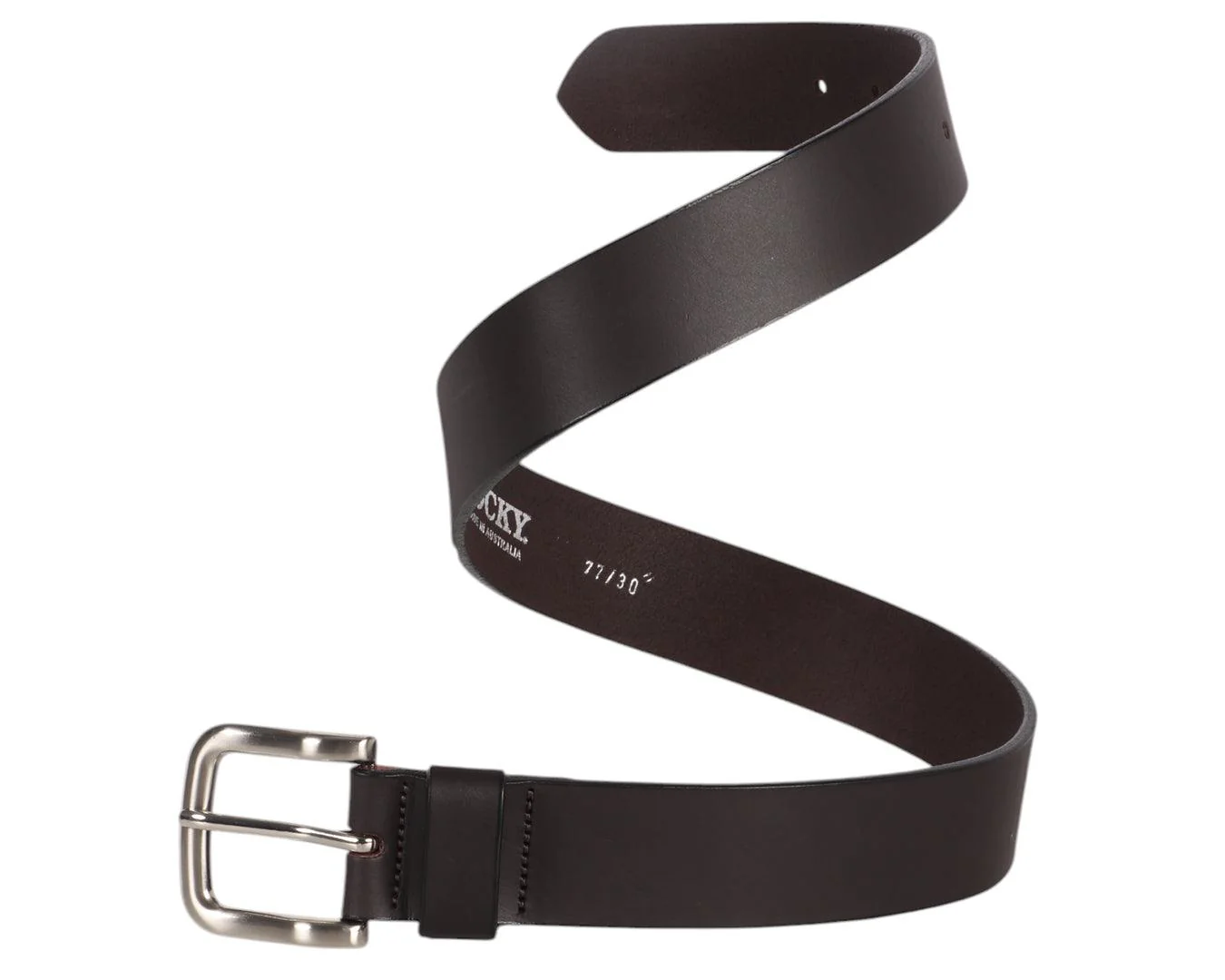 Boss Cocky Casual Belt 1.5"- Brown - Image 5