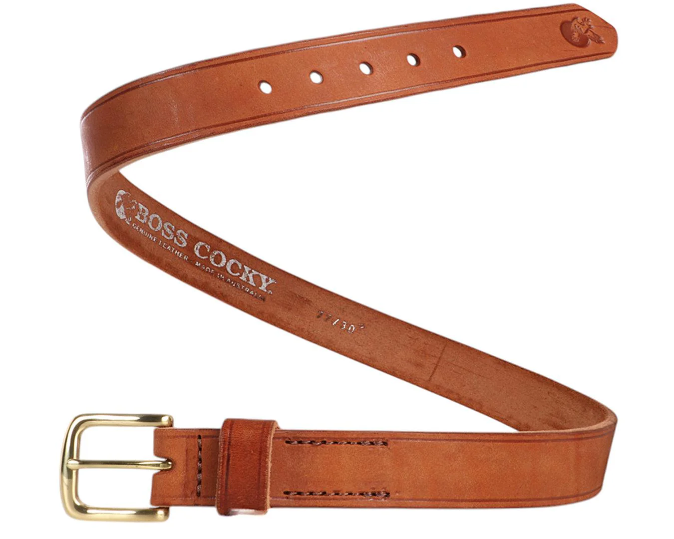 Boss Cocky Saddlers Belt 32mm - Image 5