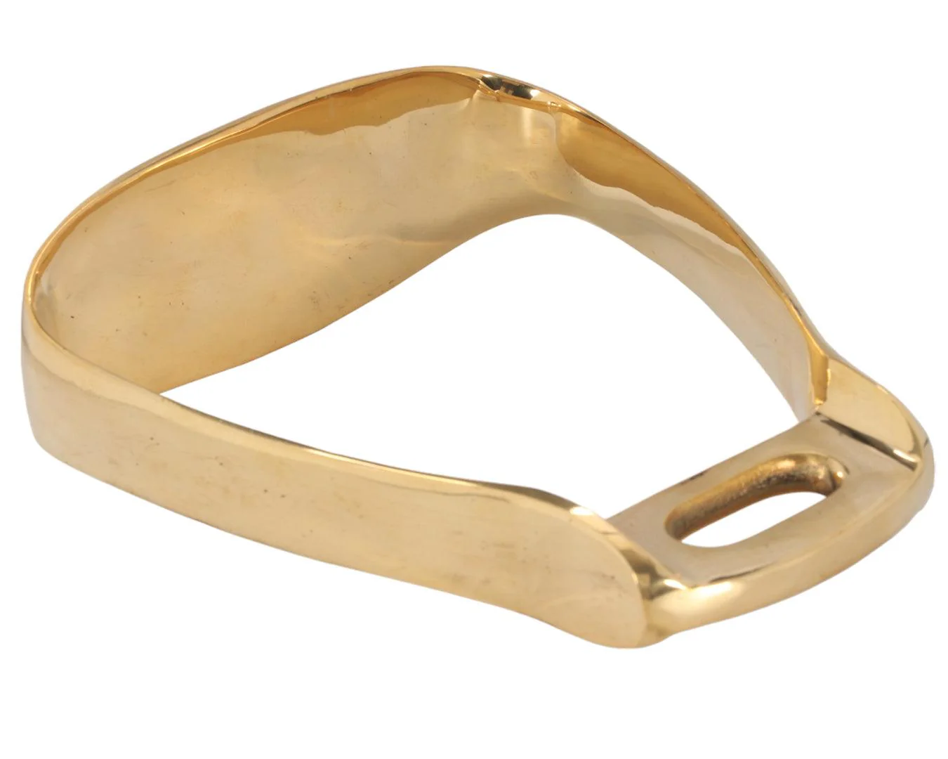 Brady Stockman Stirrups - Brass - Image 3
