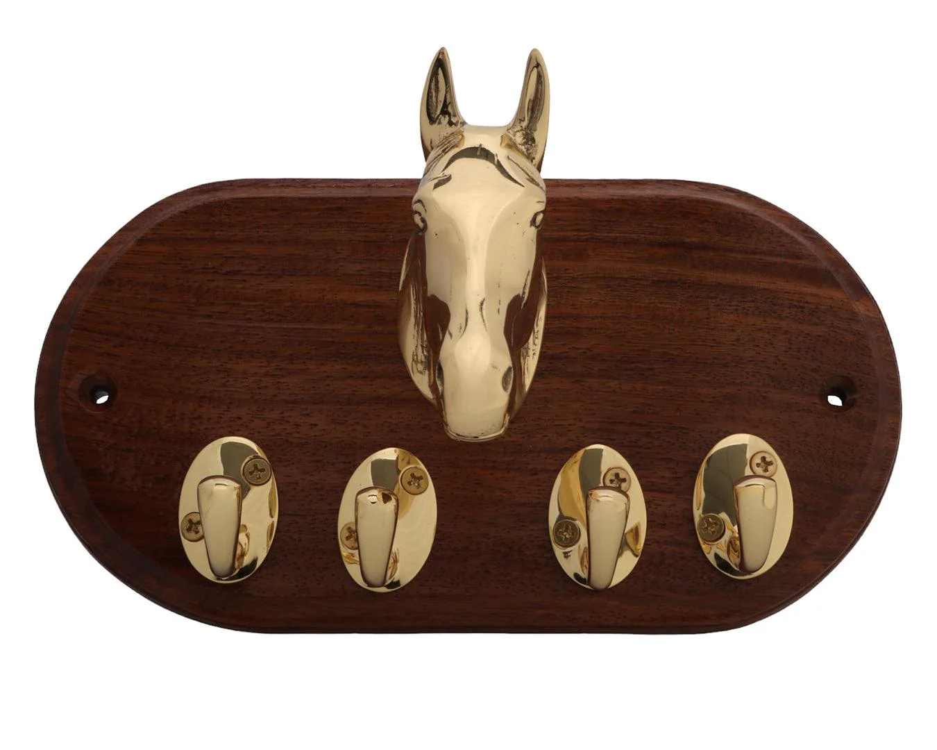 Brass Horse Head Wall Hook