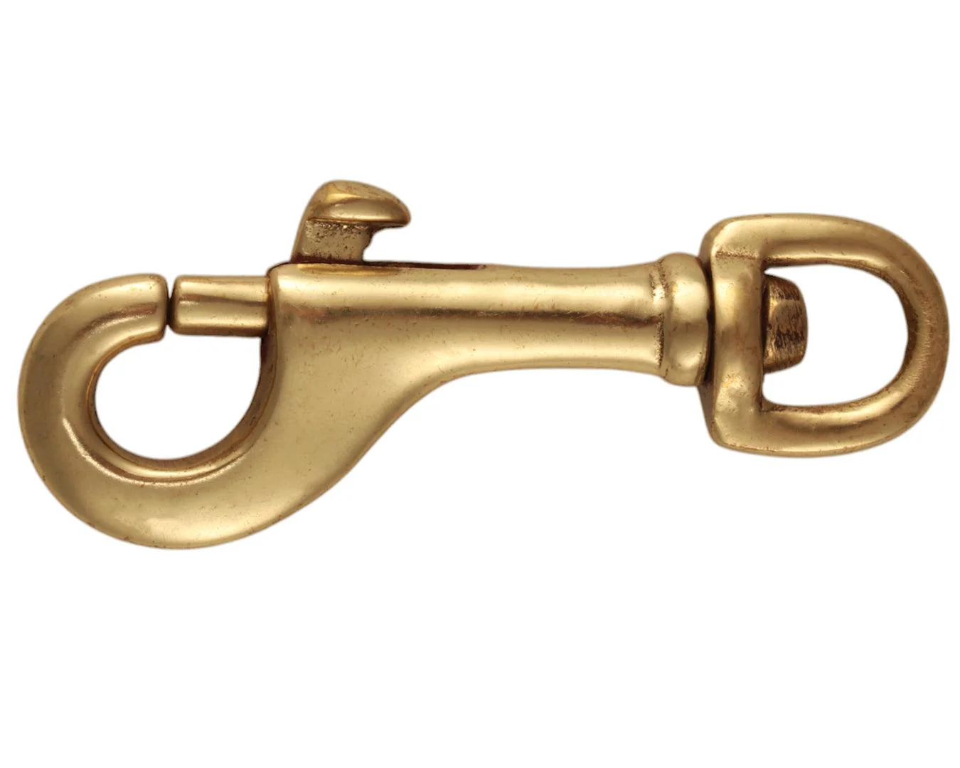 Brass Round Eye Swivel Snaphooks