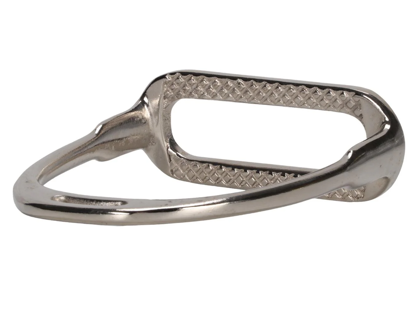 Chrome Plated Two Bar Hunting Stirrups - Image 4