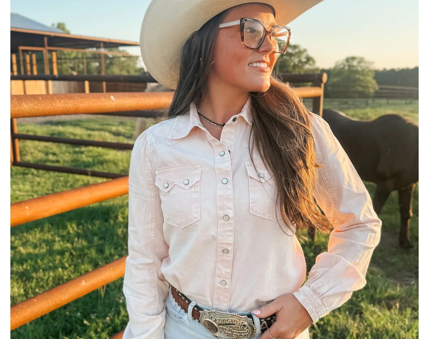 Cinch Cruel Girl Long Sleeve Snap Front Shirt