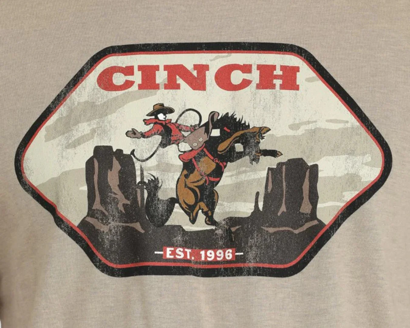 Cinch Men's Buckin' Horse Tee - Image 2