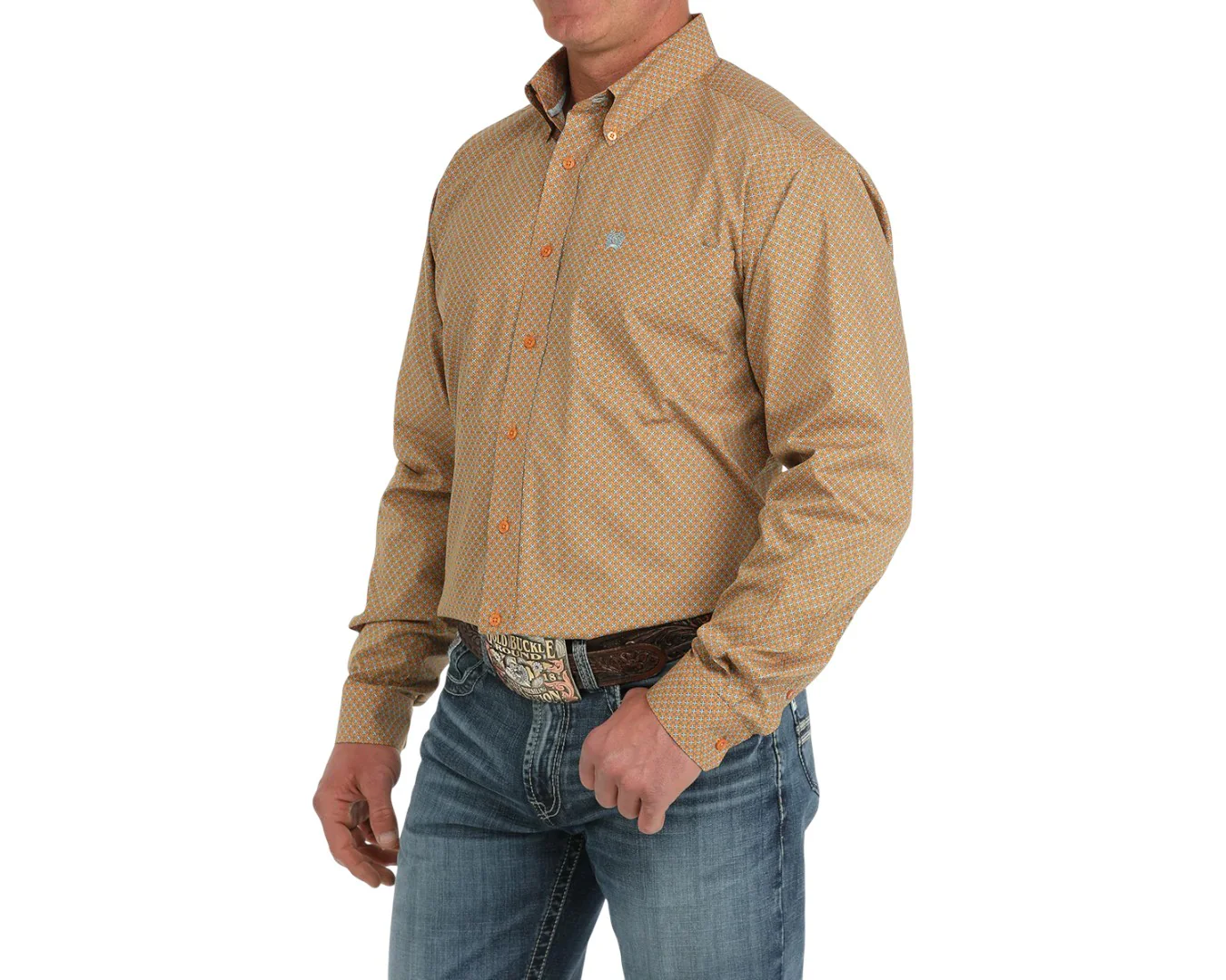 Cinch Mens Button Up Long Sleeve Shirt
