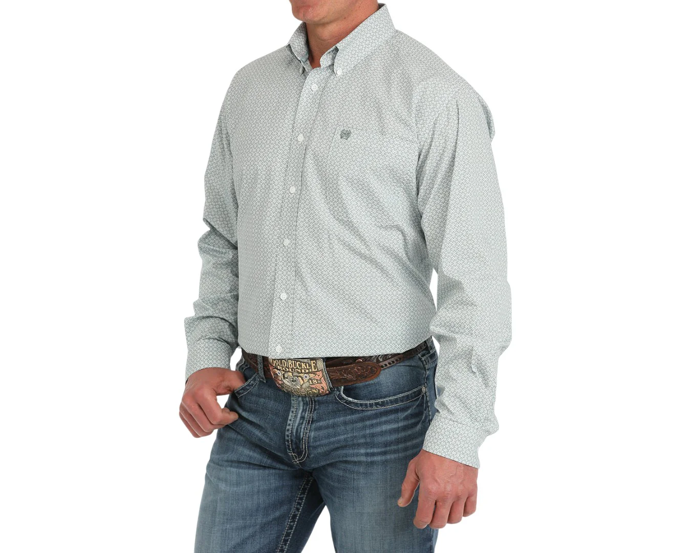 Cinch Mens Button Up Long Sleeve Shirt - Image 16