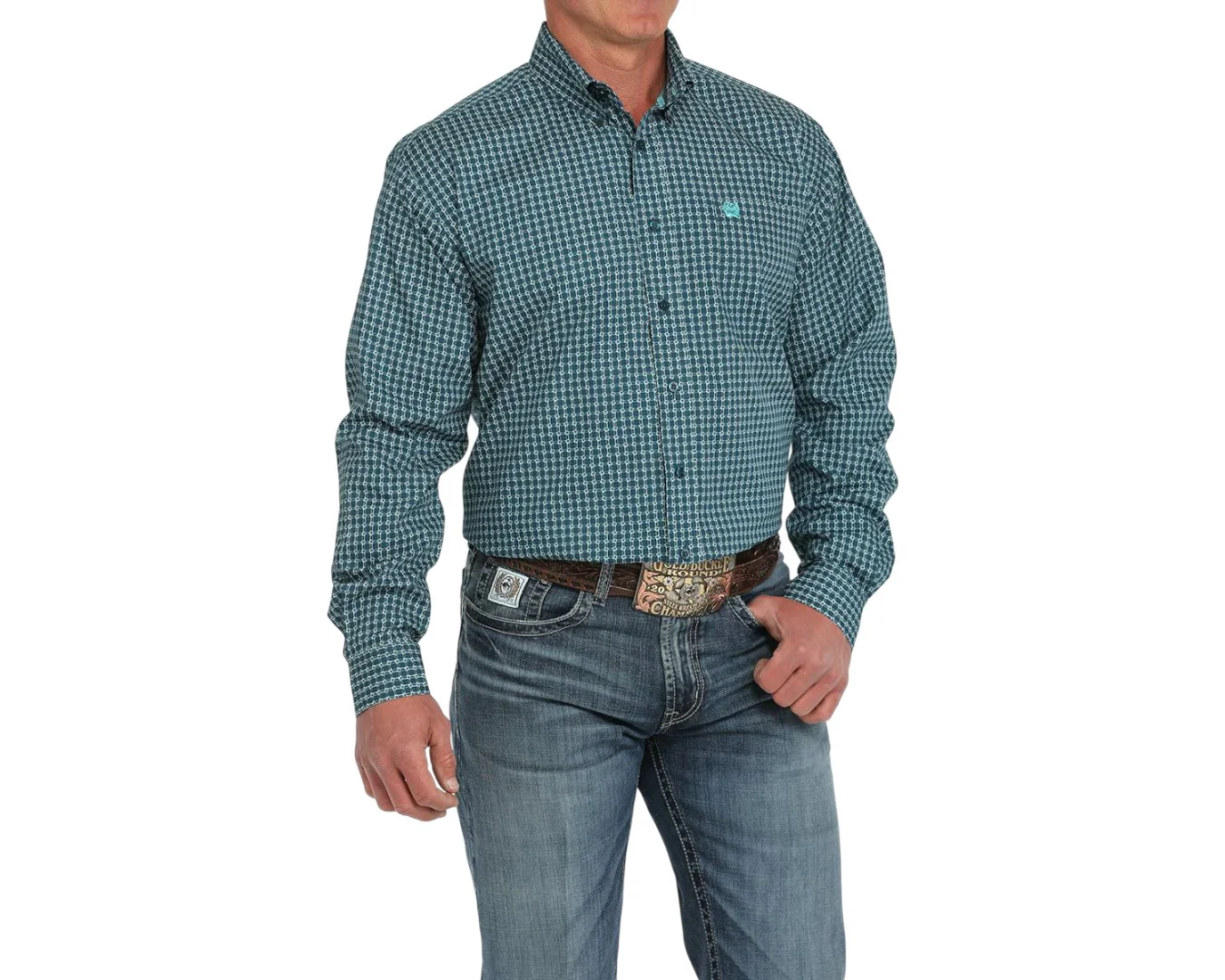 Cinch Mens Button Up Long Sleeve Shirt - Image 25