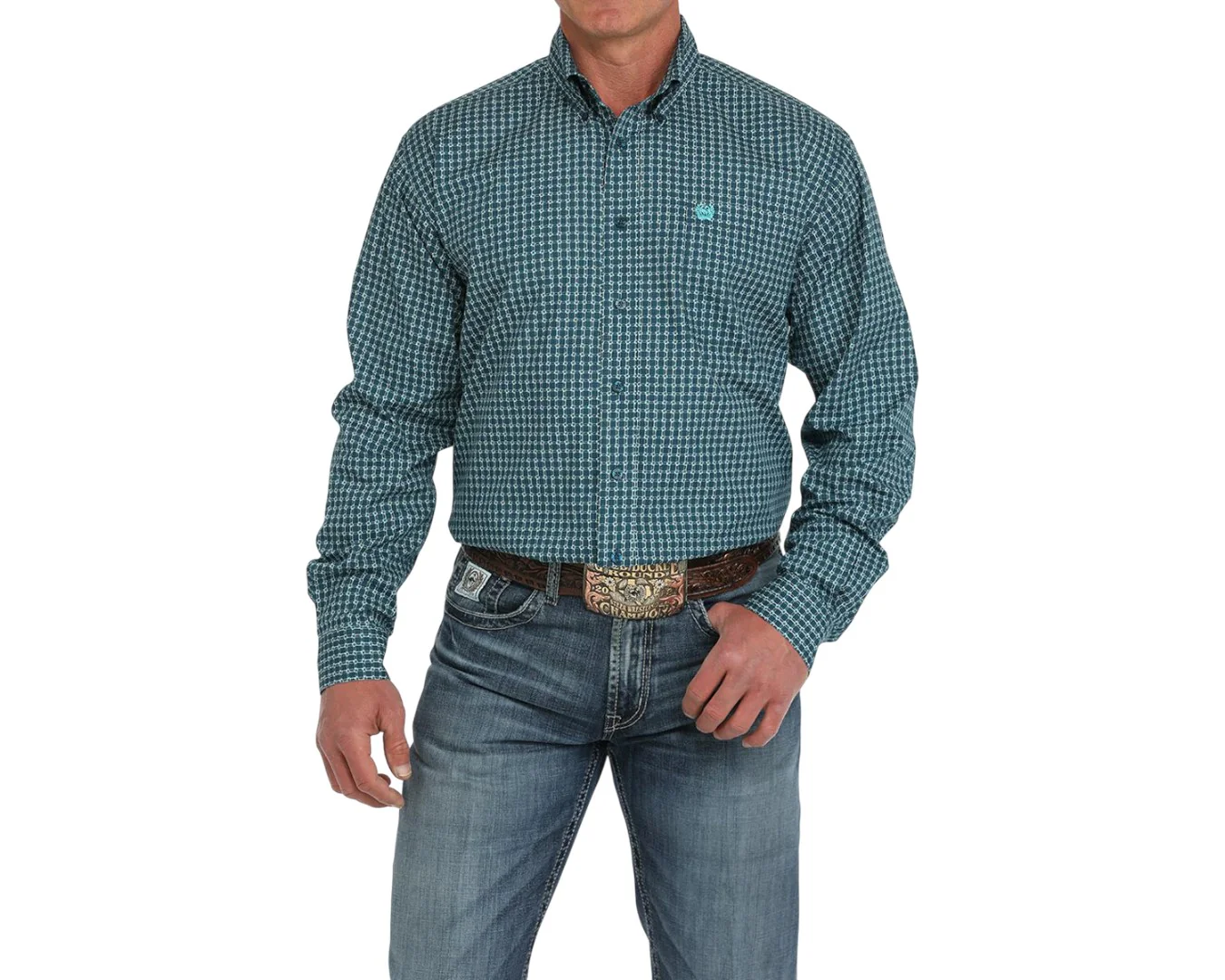 Cinch Mens Button Up Long Sleeve Shirt - Image 26