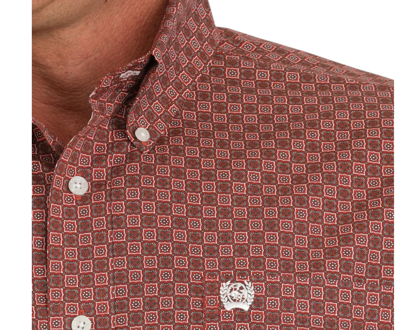 Cinch Men's Medallion Button Down Shirt - Image 2