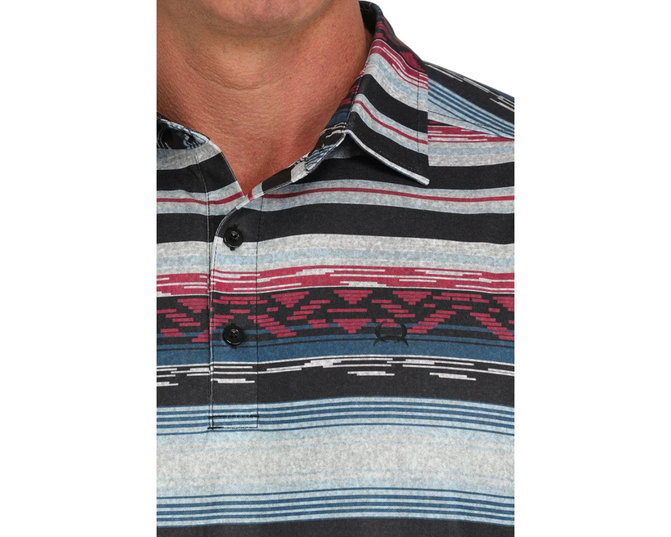 Cinch Mens Printed Short Sleeve Shirt - Image 2
