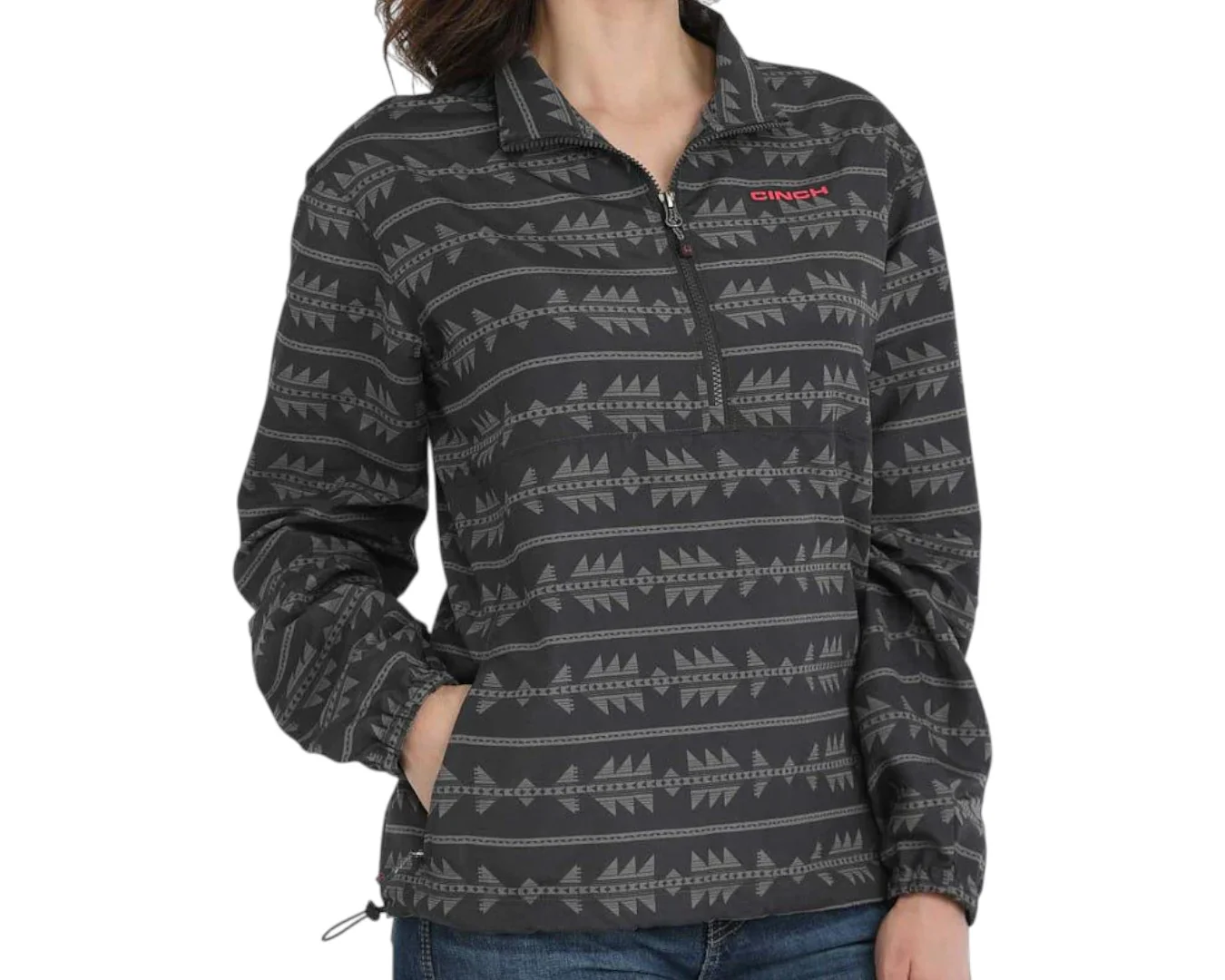 Cinch Women's 1/2 Zip Windbreaker
