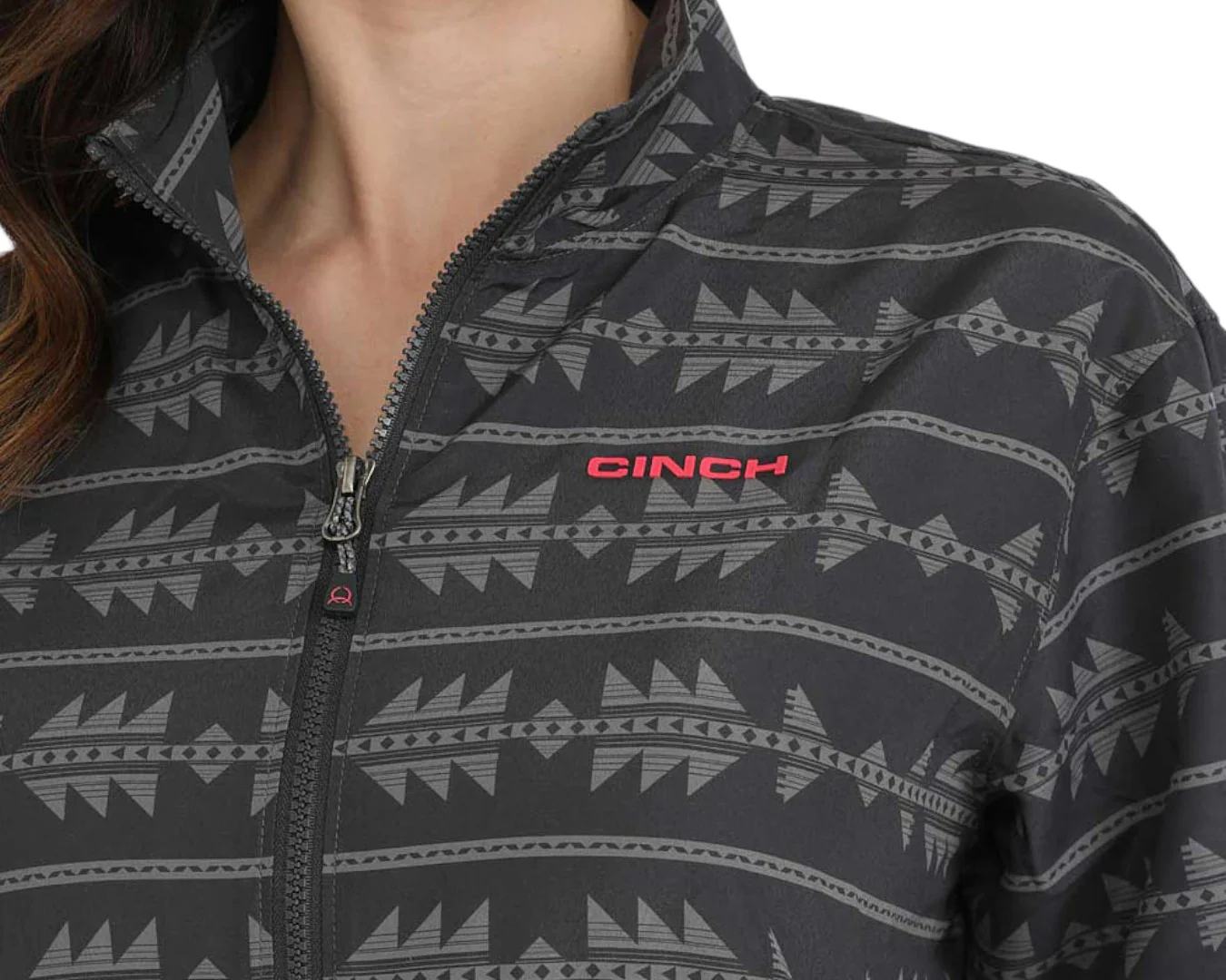 Cinch Women's 1/2 Zip Windbreaker - Image 3