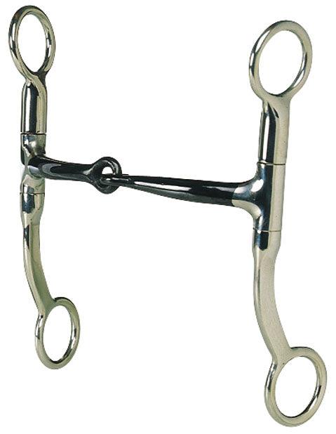 Colt Breaking Snaffle Bit with Sweet Iron Mouth