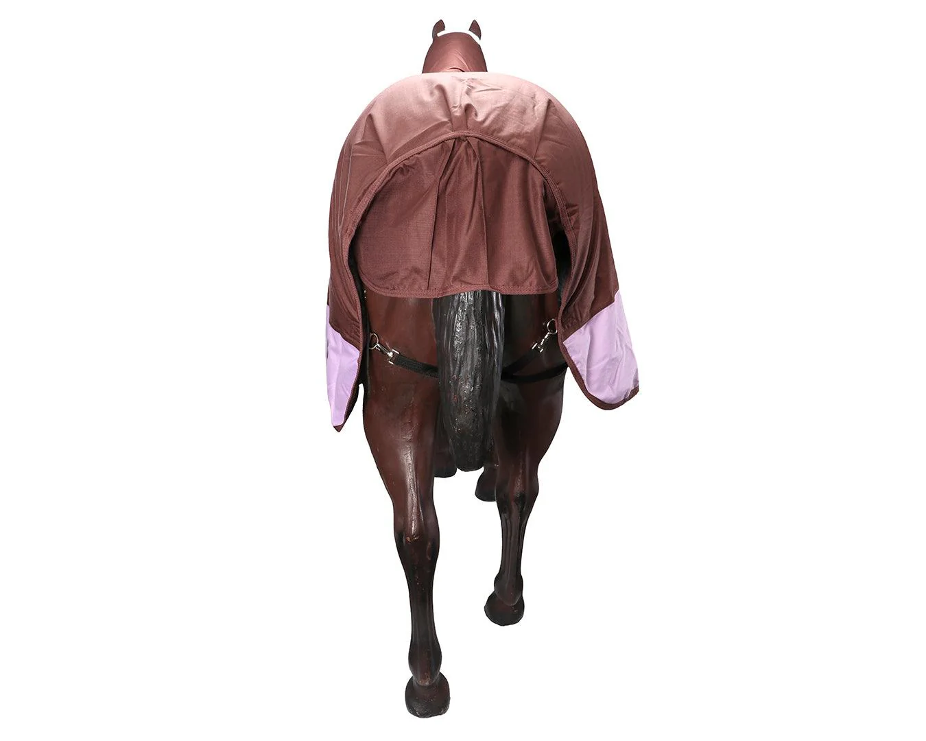 Conrad 1200D Horse Rug Combo - Chocolate & Lilac - Image 11