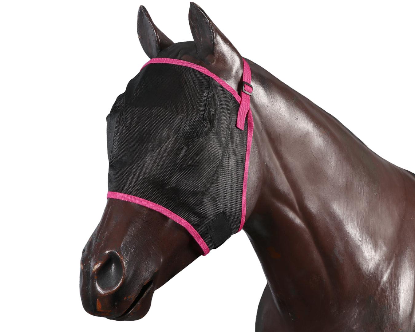 Conrad Everyday Black Mesh Fly Mask - Image 10
