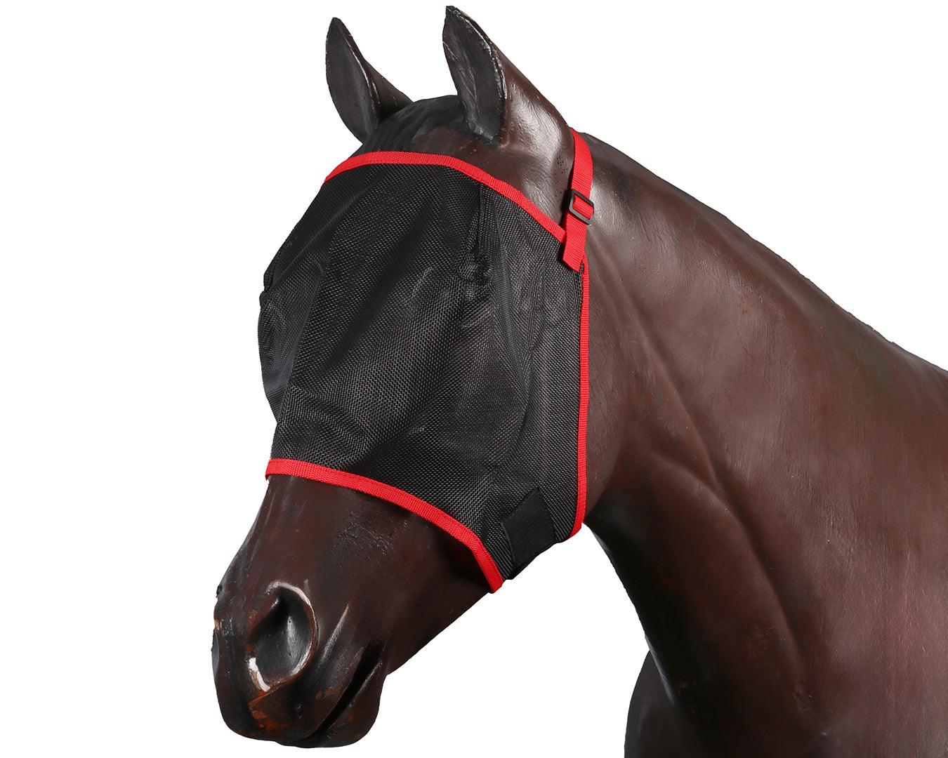 Conrad Everyday Black Mesh Fly Mask - Image 12