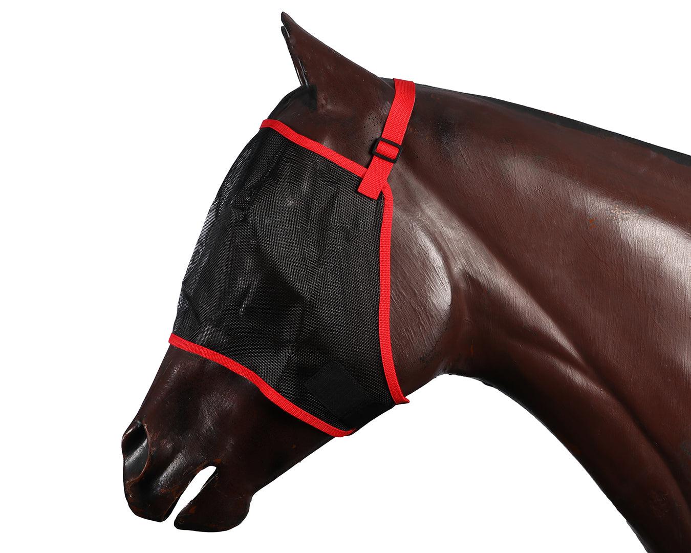 Conrad Everyday Black Mesh Fly Mask - Image 13