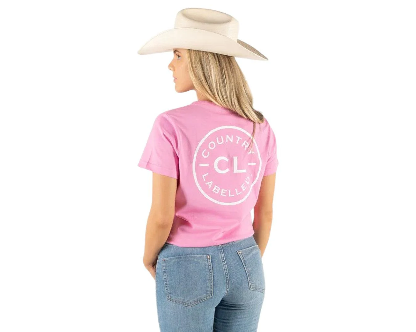 Country Labelled Ladies Classic Signature CL Tee - Image 2