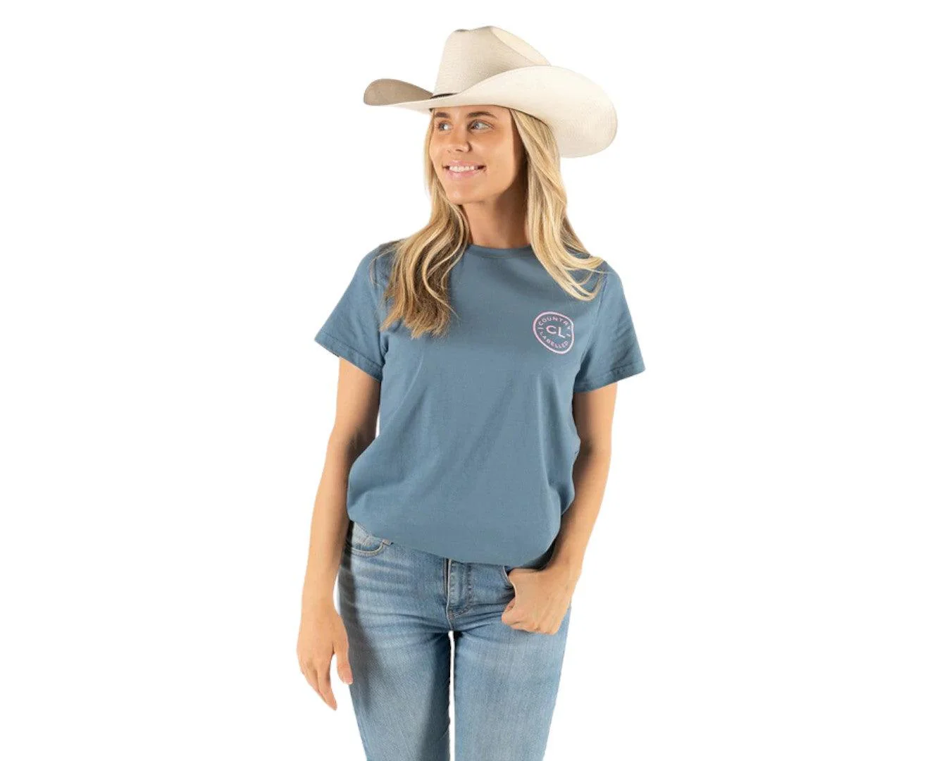 Country Labelled Ladies Classic Signature CL Tee - Image 6