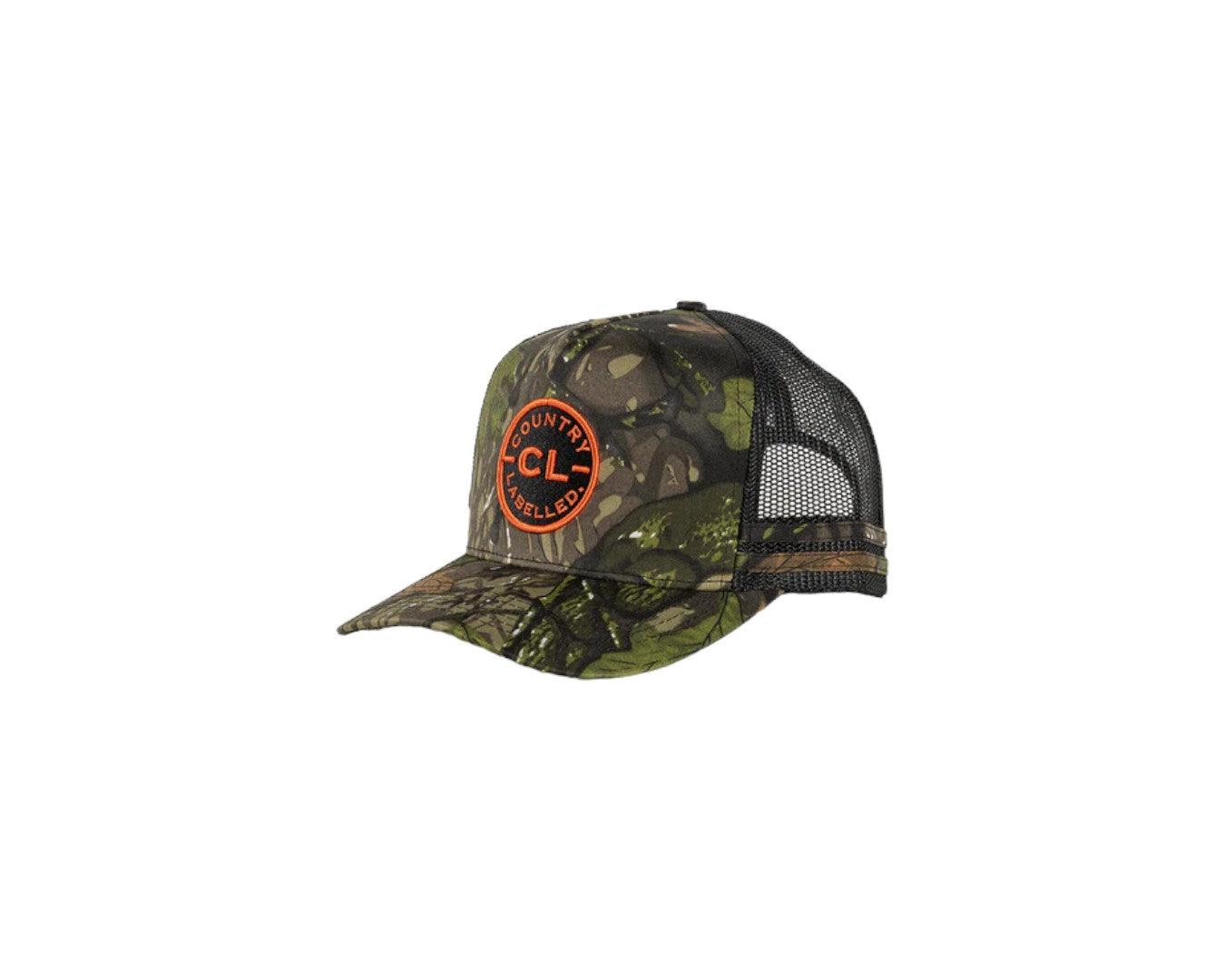 Country Labelled Signature Cap - Camo/Orange