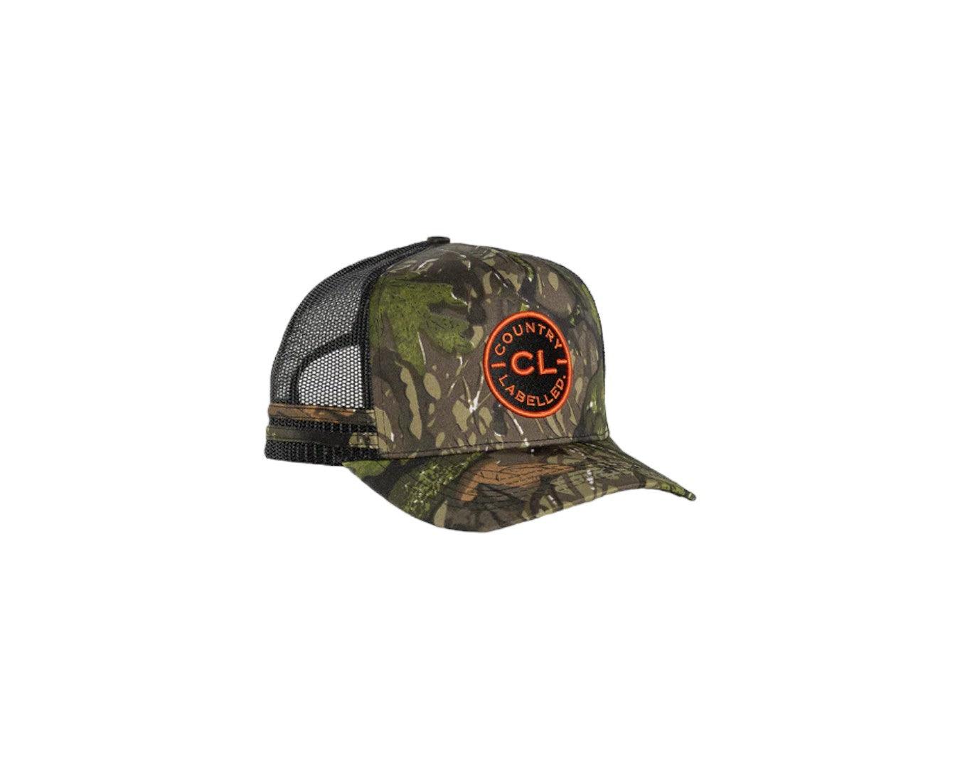 Country Labelled Signature Cap - Camo/Orange - Image 3