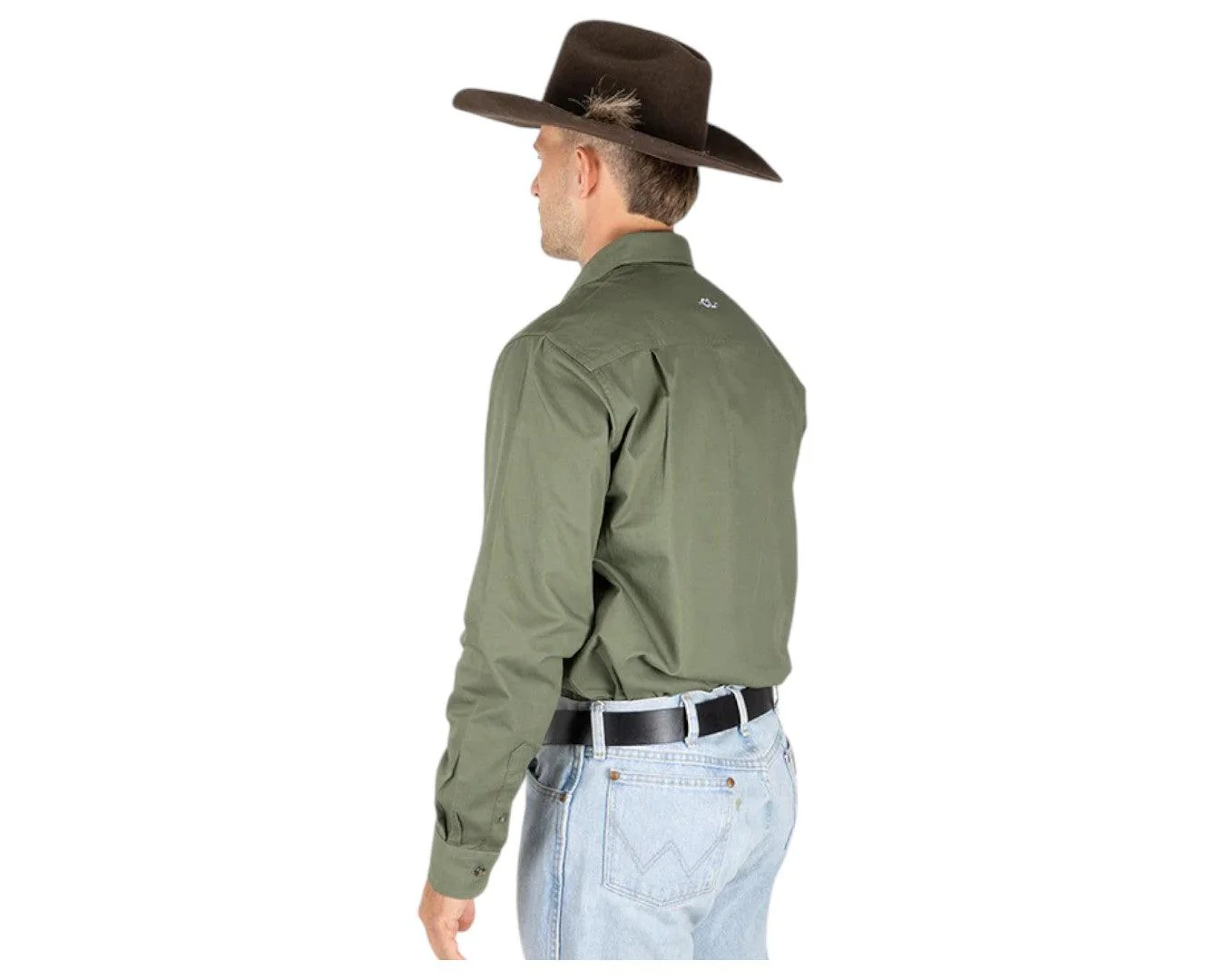 Country Labelled 'The Cattleman' Work Shirt - Image 11